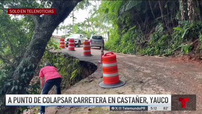 Peligroso derrumbe amenaza la seguridad de residentes de Yauco