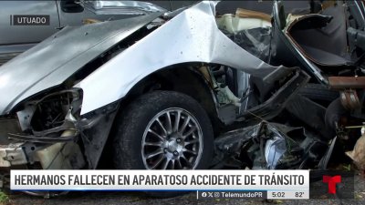 Tragedia en Utuado: hermanos mueren en aparatoso accidente