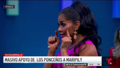Masivo apoyo para Maripily en Ponce