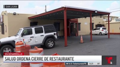 Salud ordena cierre de restaurante mexicano en San Juan