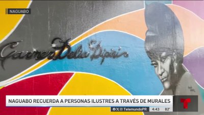 Impresionante mural rinde homenaje a naguabeños ilustres