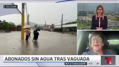 Varias comunidades sin agua tras inundaciones por vaguada