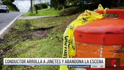 Buscan a conductor que huyó tras arrollar a dos jinetes en Humacao
