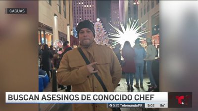 Inexplicable asesinato de reconocido chef en Caguas