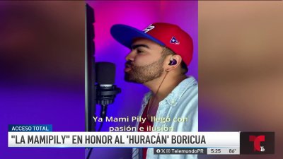 Cantante escribe “La Mamipily” en honor al huracán boricua