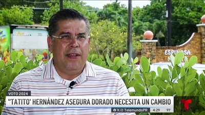 Tatito Hernández busca destronar al alcalde de Dorado