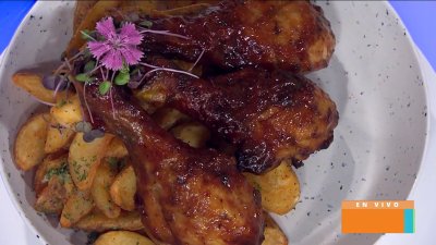 Cocina al día | Muslitos de pollo en salsa barbecue