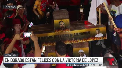 Continúa la fiesta en Dorado por triunfo de Carlos López