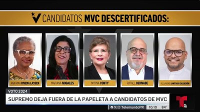 Supremo deja fuera de la papeleta a cuatro candidatos de MVC