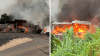 Se desata incendio de grandes proporciones en almacen en Naranjito