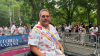 Jorge Rivera Nieves celebra en la parada puertorriqueña en NY