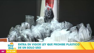 Plásticos de un solo uso: DACO pide a comerciantes que cumplan con la ley