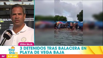 Alcalde de Vega Baja lamenta balacera en playa que empañó celebración del 4 de julio