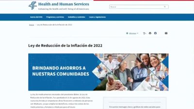 Gobierno lanza página en español sobre medicinas a bajo precio para beneficiarios de Medicare