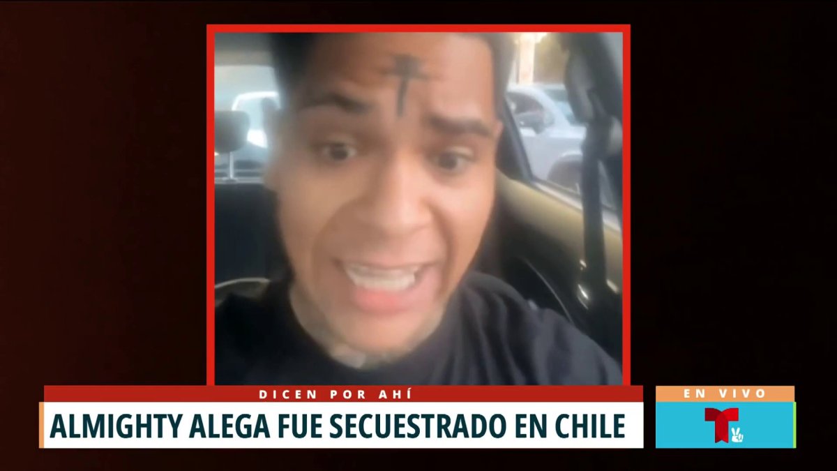 Almighty alega que fue secuestrado en Chile