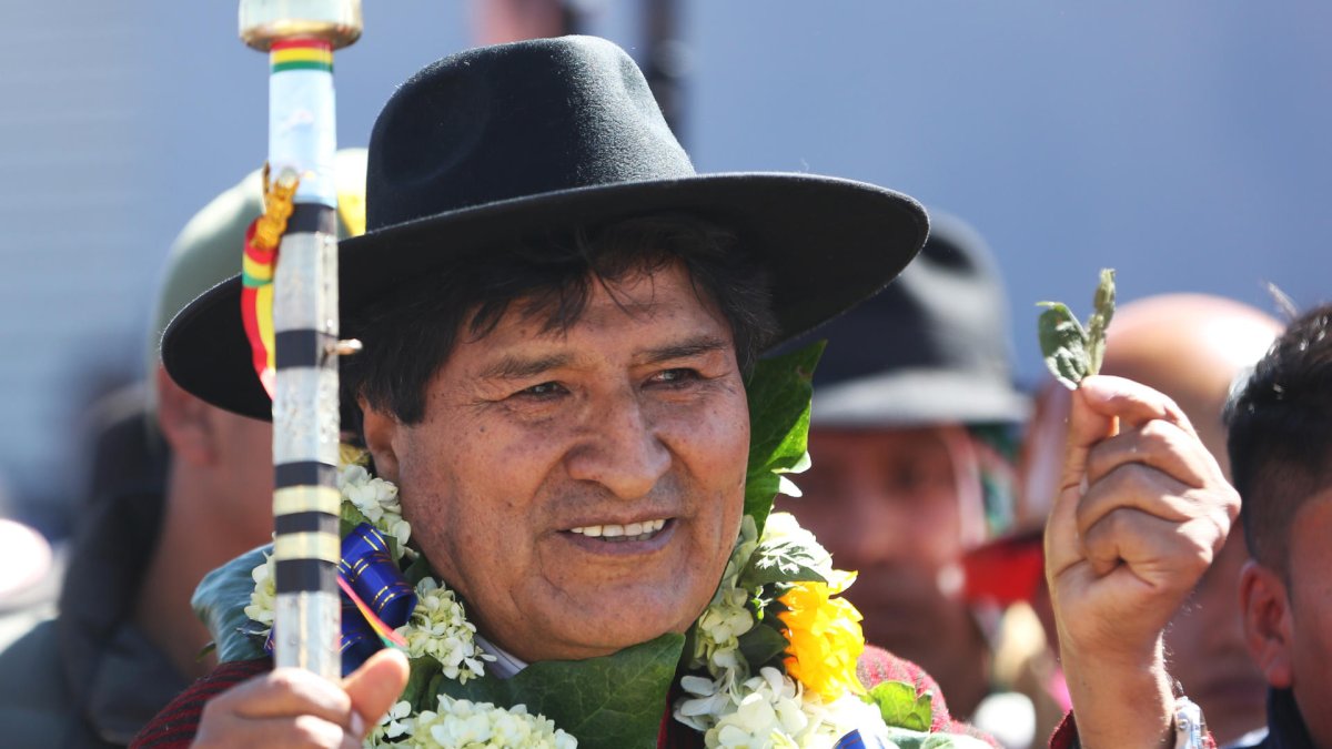 Bolivia proclaman a Evo Morales como candidato a las elecciones de