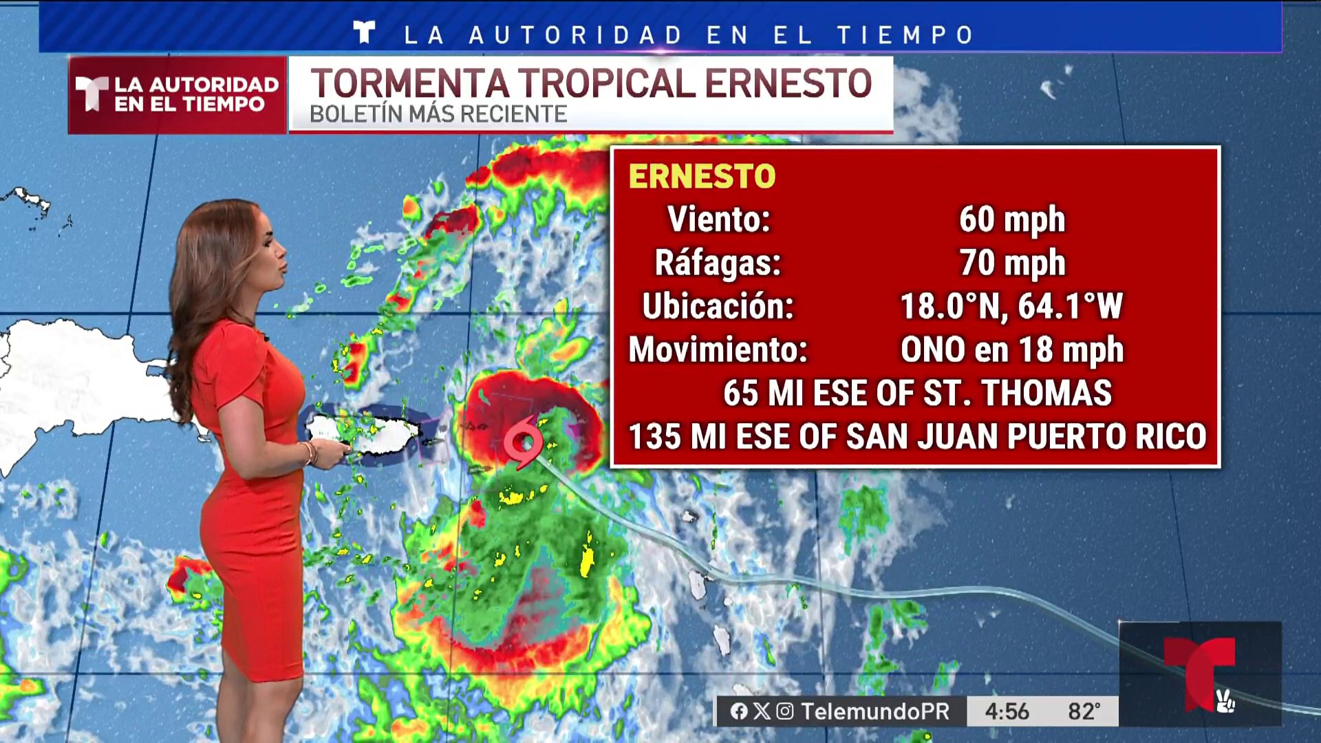 El Tiempo de Puerto Rico Telemundo Puerto Rico