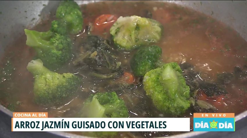 Cocina al día | Arroz jazmín con vegetales
