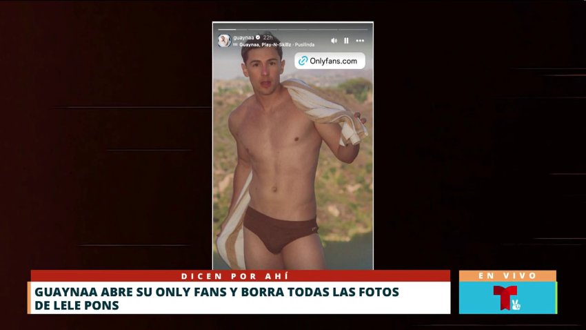 Guaynaa abre cuenta de Only Fans y borra fotos con Lele Pons en Instagram