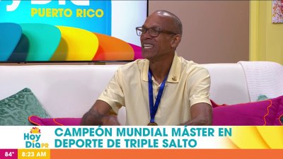 Boricua se alza en el Campeonato Mundial de Atletismo Máster