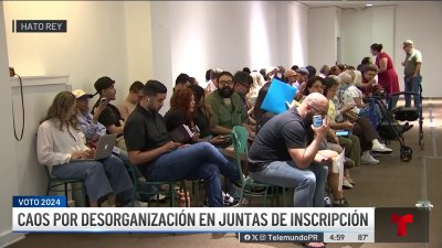 Denuncian caos en proceso de incripción para votar