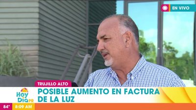 Alcalde de Trujillo Alto denuncia que con un “vientito y lloviznita” se va la luz en el municipio