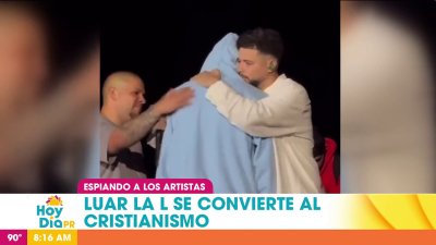 Luar La L se entrega al Señor: “Te acepto como mi salvador”