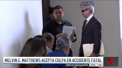 Melvin Matthews admite culpabilidad por la muerte de Lara Camila