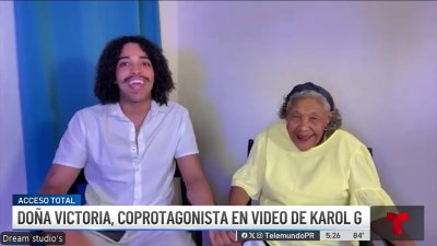 Doña Victoria: la mujer de 104 que fue coprotagonista en vídeo de Karol G