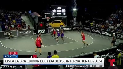 Todo listo para el torneo 3×3 de FIBA en San Juan