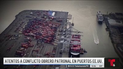 Observan con cautela conflicto en puertos de Estados Unidos