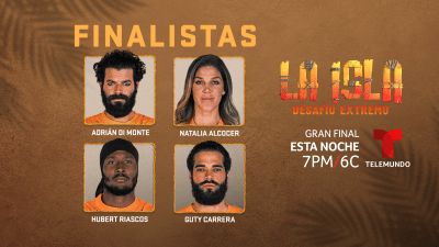 Los cuatro finalistas de La Isla: solo uno se llevará esta noche $200,000