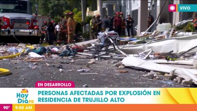 Impactantes imágenes de explosión en Trujillo Alto