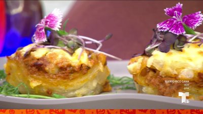 Cocina al día | Yuca cups rellenos