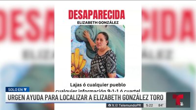 Familiares de mujer desaparecida esperanzados de encontrarla con bien