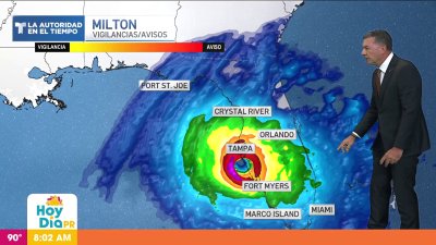 Lo más reciente del huracán Milton