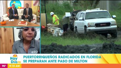 Boricua en Florida cuenta cómo se preparan para el paso de Milton