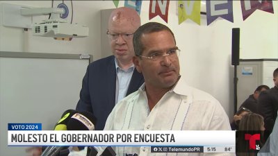 Pierluisi reacciona molesto por resultados de encuesta