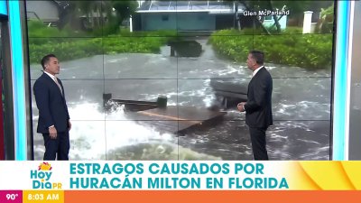 Estragos causados por el huracán Milton en Florida