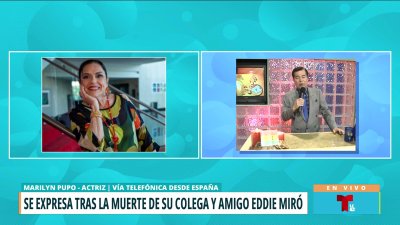 Marilyn Pupo recuerda sus alegres vivencias con Eddie Miró