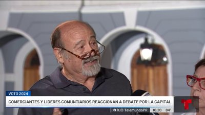 Comerciantes y líderes comunitarios reaccionan al Debate por la Capital