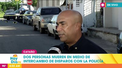 Intervención por presunto robo de motora desata intercambio de disparos en Cataño