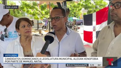 Candidatos dominicanos a legislatura municipal de SJ alegan discrimen de Natal