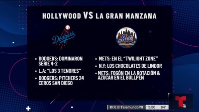 Dodgers vs Mets: estas son las estadísticas