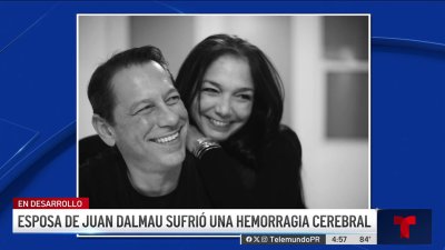 Logran detener hemorragia cerebral a esposa de Juan Dalmau