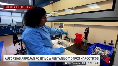 Detectan fentanilo y otras sustancias en cuerpos de víctimas de sobredosis