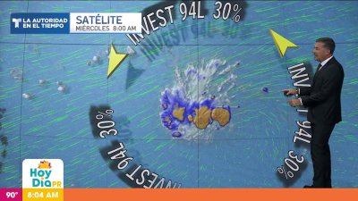 Baja a 40% la probabilidad de desarrollo del Invest 94L en siete días