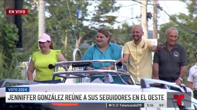 Jenniffer González hace recorrido en varios municipios