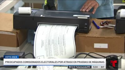 Preocupados comisionados electorales por atraso en pruebas de máquinas de escrutinio