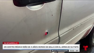 Trasladan a Centro Médico a menor herido de bala en Ponce